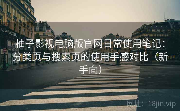 柚子影视电脑版官网日常使用笔记：分类页与搜索页的使用手感对比（新手向）